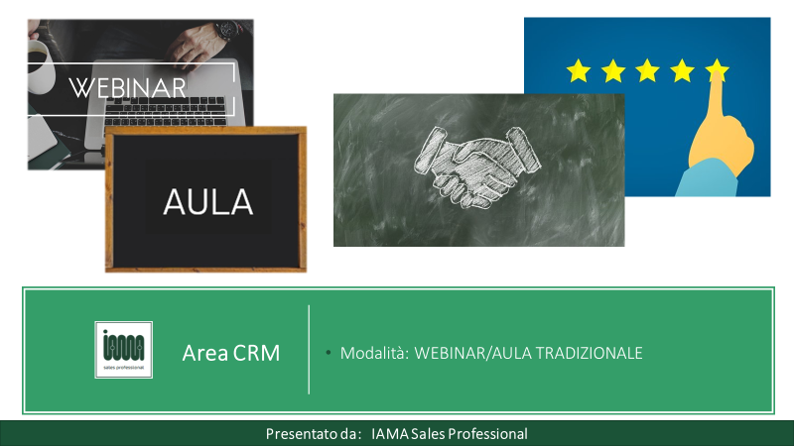 Percorso area CUSTOMER CARE